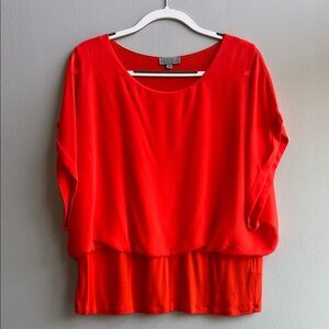 Joseph A Bold Red Blouse